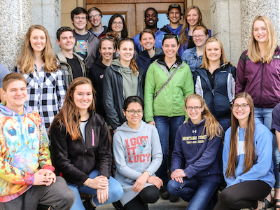 Group of MSU students in ePALs program