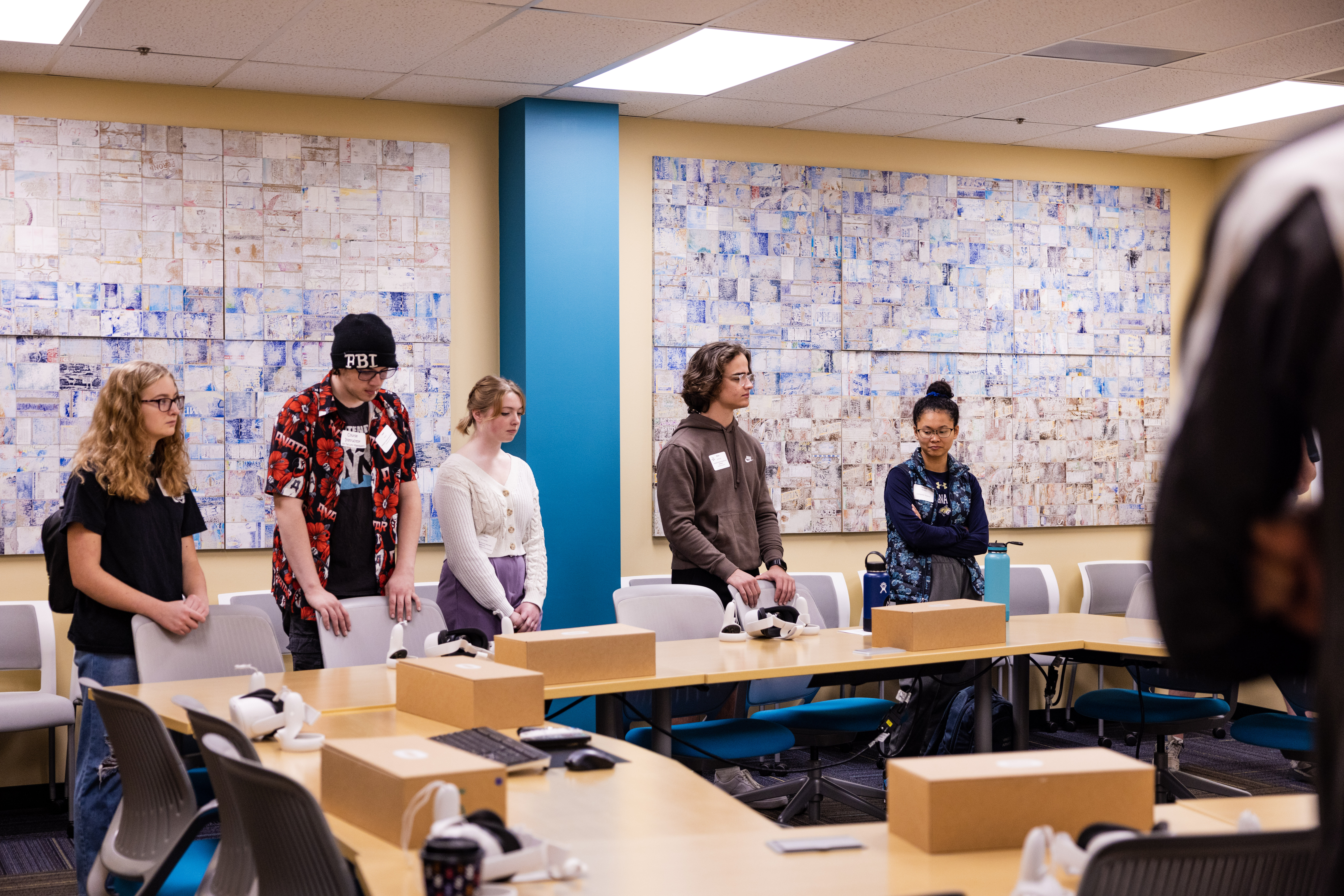 Students with VR Headsets Students with VR Headsets
